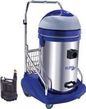 ASPIRATEUR A POMPE REFOULANTE 77 LITRES 2 MOTEUR CUVE INOX Accueil