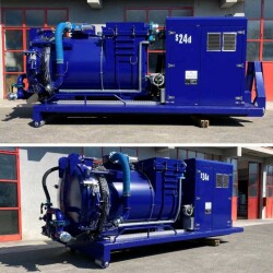 S24 | Aspirateur industriel sur-mesure AMPLIROLL – 5 m³ – 3 400 m³/h – 100 kW Matériels de voirie