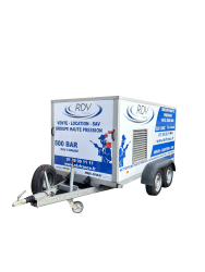 Nettoyeur haute pression autonome 500 BAR - TD503N Nettoyeur Haute Pression sur Remorque de 100 à 1000 bars