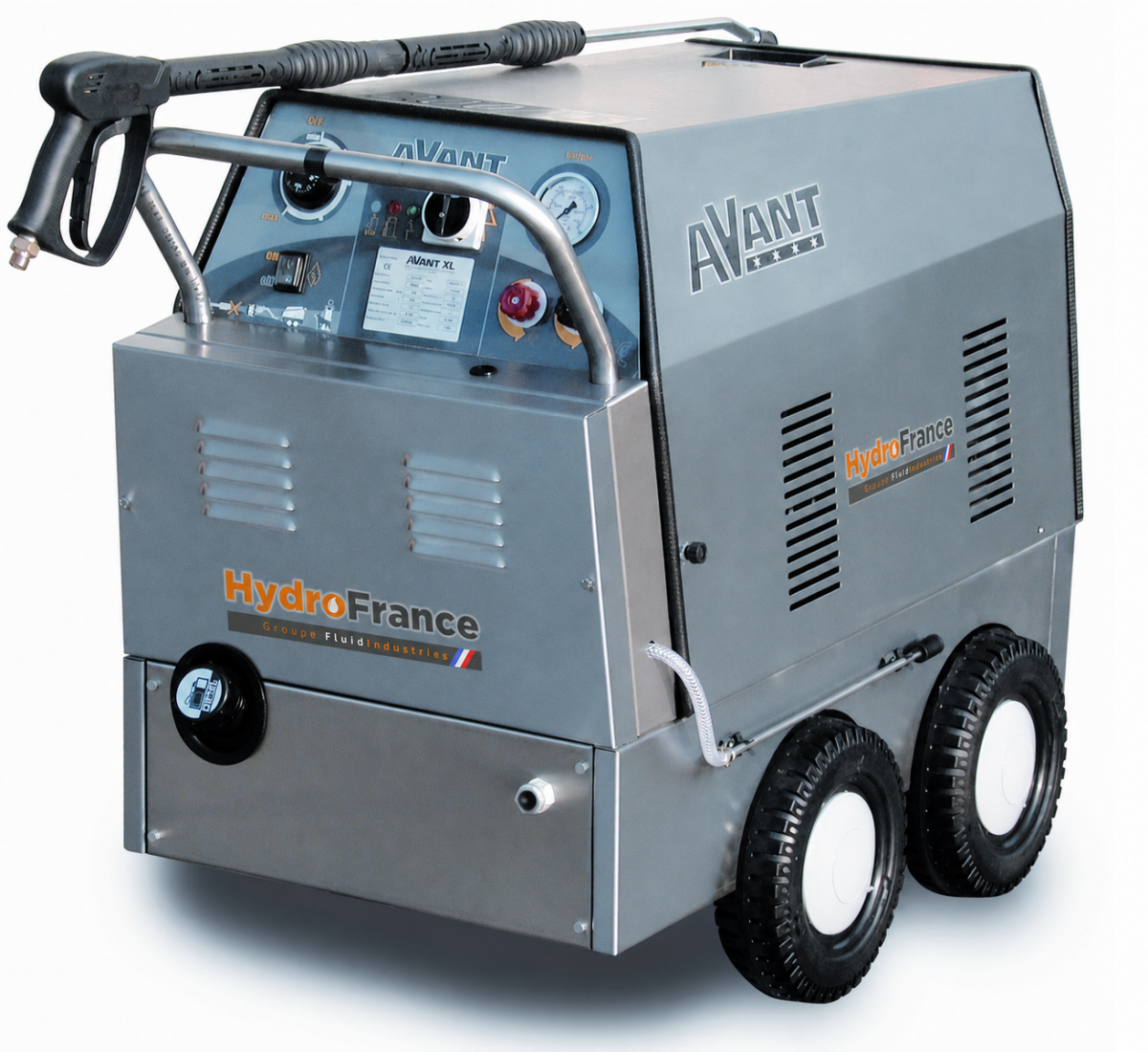 AVANT X 15/21 | Nettoyeur haute pression mobile eau chaude – 150 bars et haut débit Eau chaude
