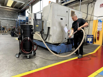 M70 OIL : aspirateur industriel pour huile et copeaux, séparation et récupération, cuve Aspirateurs huile et copeaux