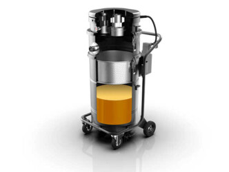 M70 OIL : aspirateur industriel pour huile et copeaux, séparation et récupération, cuve Aspirateurs huile et copeaux