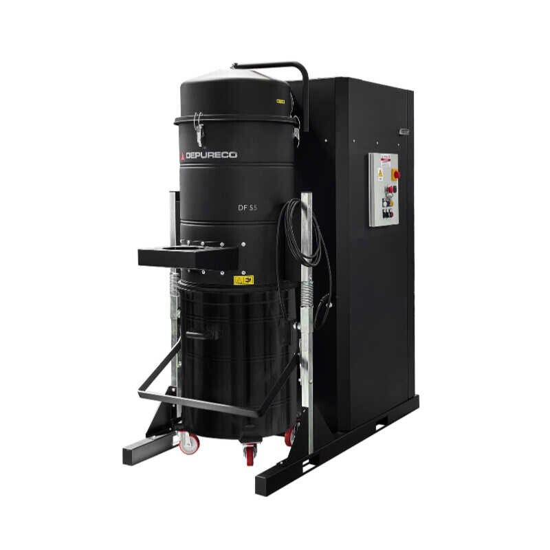 DF FIX : dépoussiéreur industriel fixe 5,5 à 7,5 kW, jusqu'à 3 900 m³/h, décolmatage automatique Aspirateurs triphasés