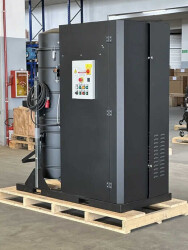 DF FIX : dépoussiéreur industriel fixe 5,5 à 7,5 kW, jusqu'à 3 900 m³/h, décolmatage automatique Aspirateurs triphasés