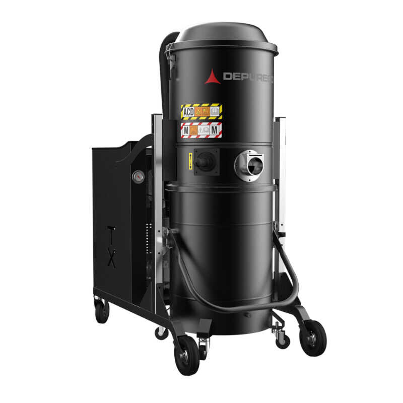 TX ACD – Turbine à canal latéral 3 à 7,5 kW – Poussières combustibles – 100 L Aspirateurs ATEX