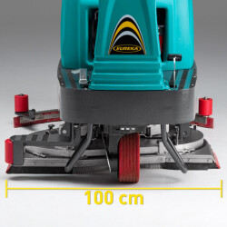 EUREKA E100 | AUTO-LAVEUSE AUTOPORTEE INDUSTRIELLE COMPACTE Autolaveuses