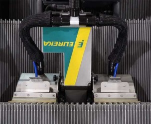 ERC45 - Nettoyant à piles pour les contremarches d'escalators Nettoyeur escalator