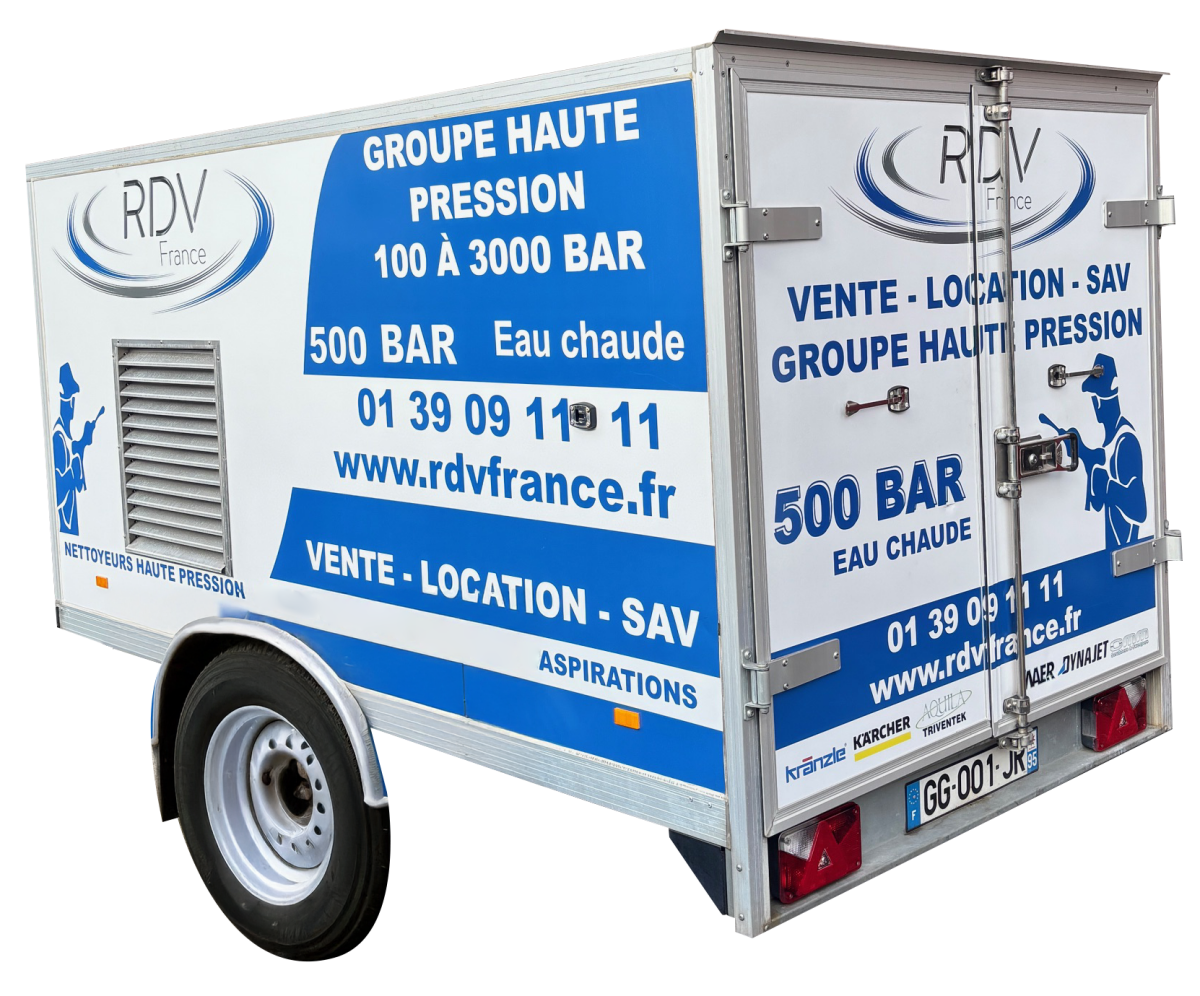 SD/TD252 VAP | Nettoyeur très haute pression autonome diesel eau chaude & vapeur – 250 bars pour les travaux intensifs Matériels de voirie