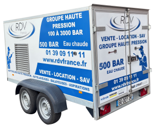 Nettoyeur très haute pression autonome 400 BAR - TD404 Nettoyeur Très Haute Pression